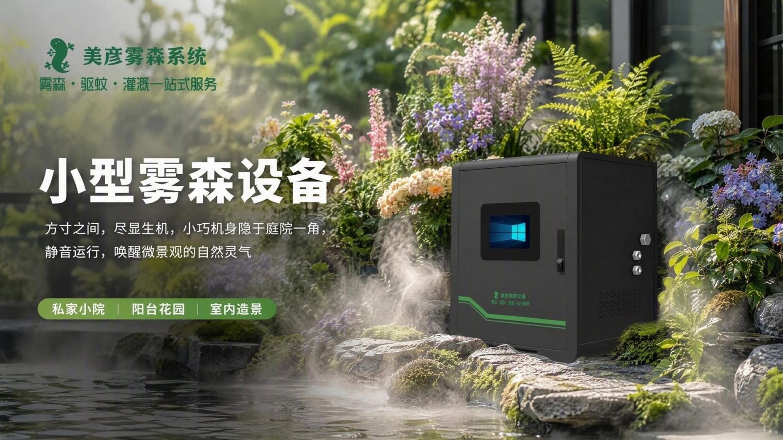 嘉峪关花园庭院驱蚊系统
