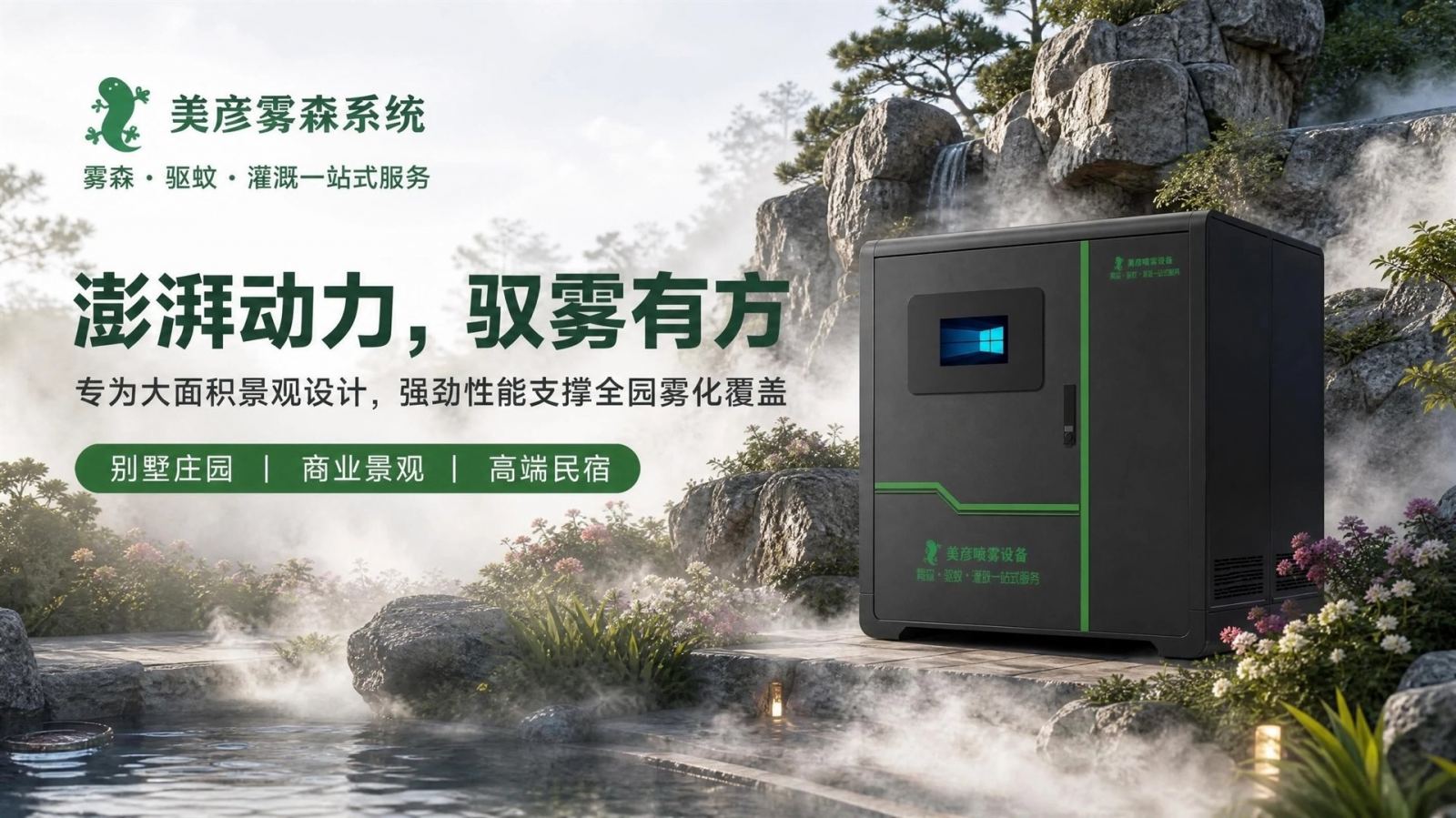 嘉峪关雾森景观冷雾机